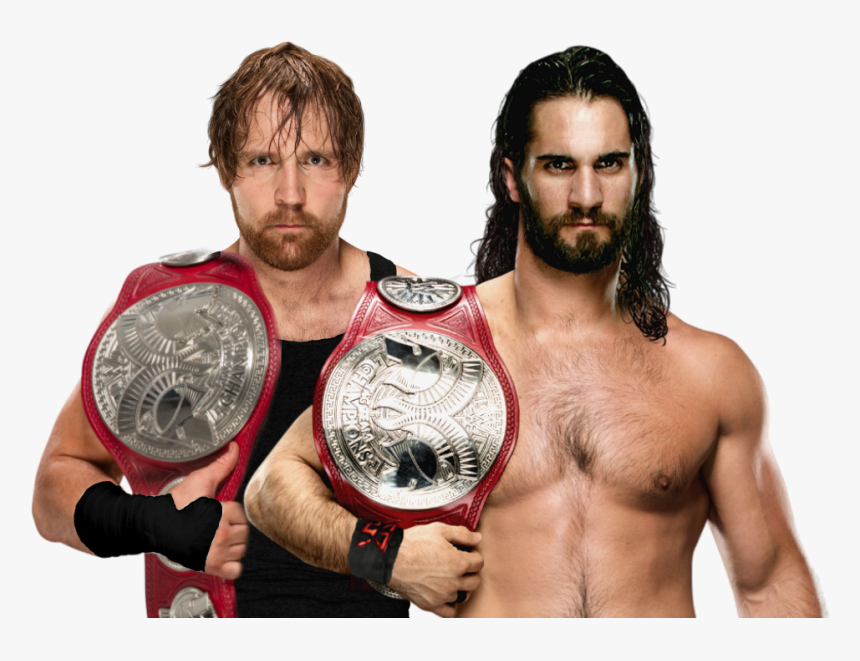 The Shield Dean Ambrose Et Seth Rollins - Seth Rollins Dean Ambrose Tag Team, HD Png Download, Free Download