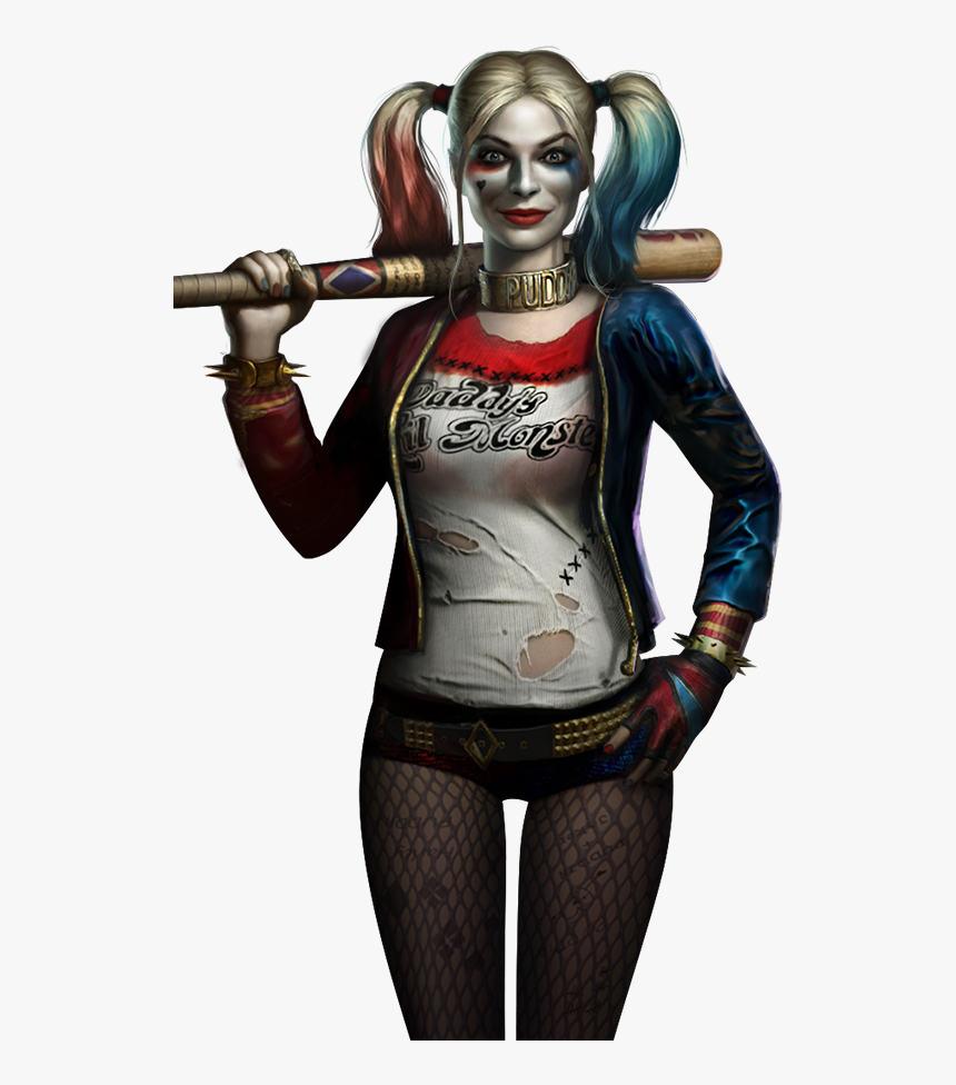 Transparent Suicide Squad Png - Injustice Game Harley Quinn, Png Download, Free Download