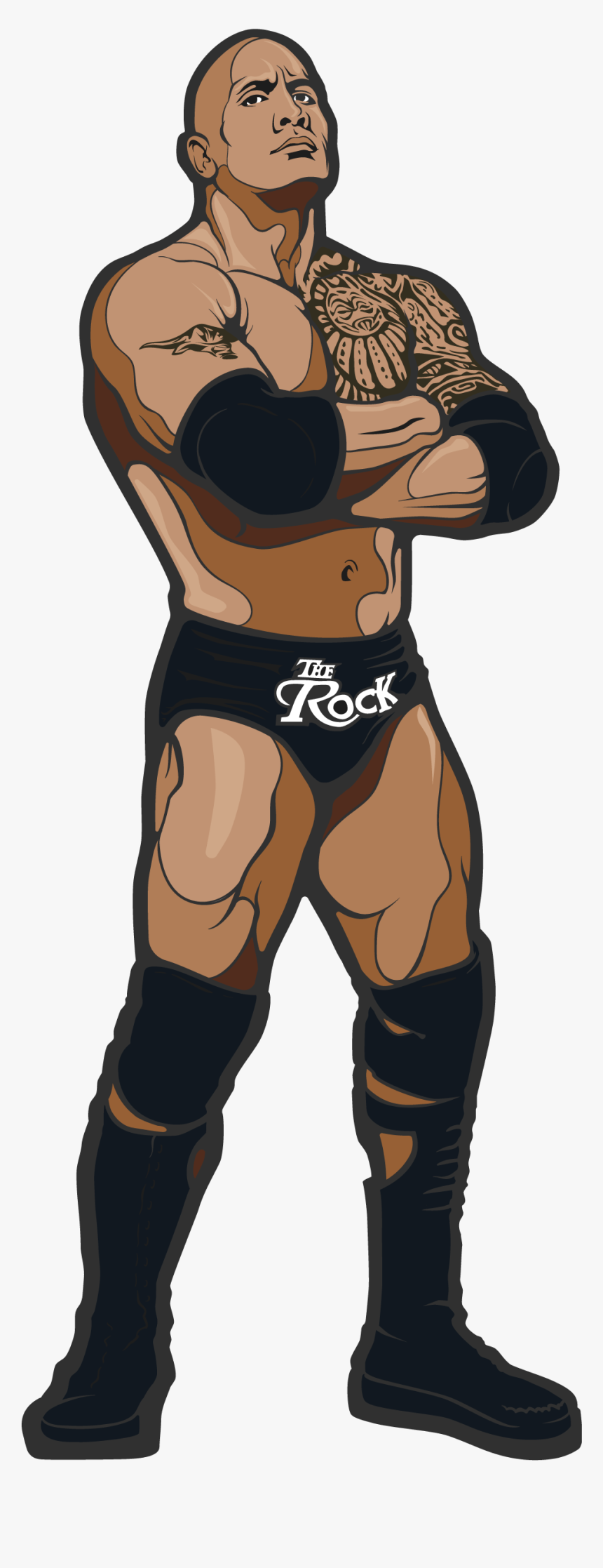 Wwe Superstars In Cartoon, HD Png Download, Free Download