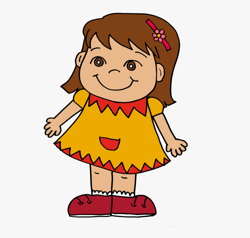 Happy Girl Clipart Girl Clipart Happy Pencil And In - Clipart Happy Girl, HD Png Download, Free Download
