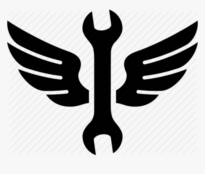 Free Png Download Wings Png Images Background Png Images - Wrench With Wings Icon, Transparent Png, Free Download