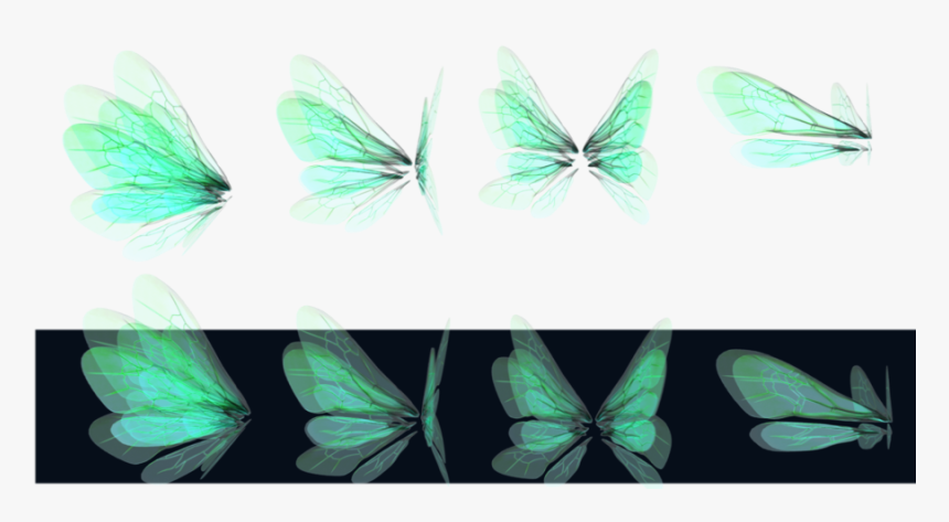 Glowing Wings Png By Mysticmorning - Free Png Green Fairy Wings, Transparent Png, Free Download