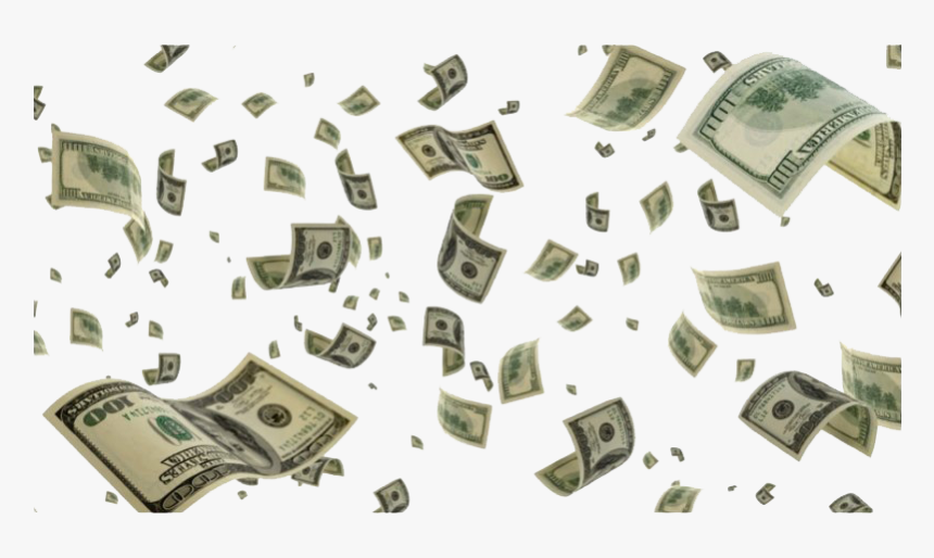 Falling Money Png Free Image - Raining Money Transparent Background, Png Download, Free Download