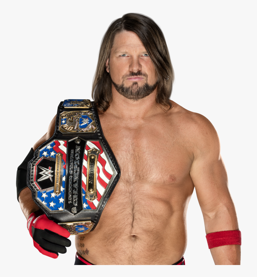 Aj Styles United States Champion, HD Png Download, Free Download