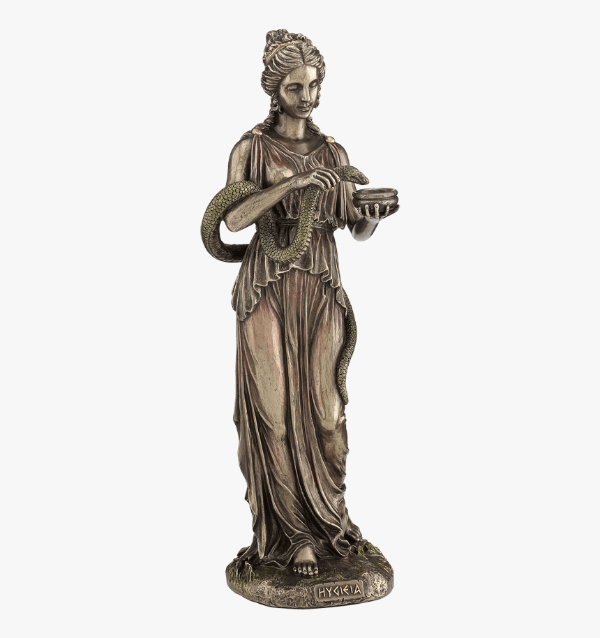 Greek Goddess Hygieia Statue - Hygieia, HD Png Download, Free Download