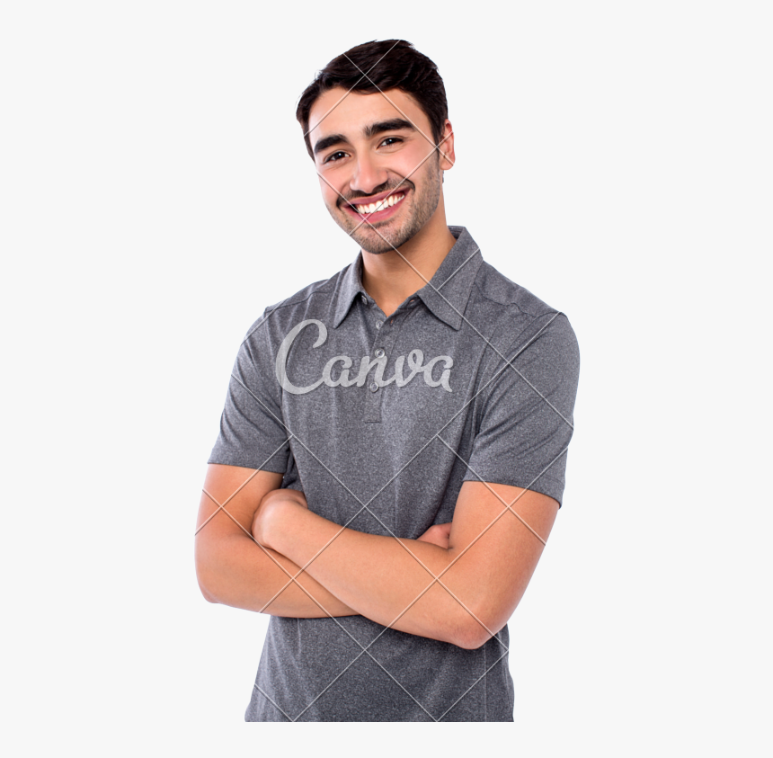 Business Casual Crossed Arms Png - Canva, Transparent Png, Free Download