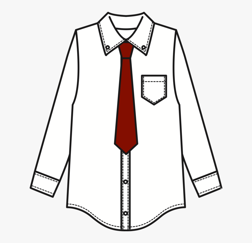 Sports Uniform,shoe,dress - Shirt And Tie Clipart, HD Png Download, Free Download