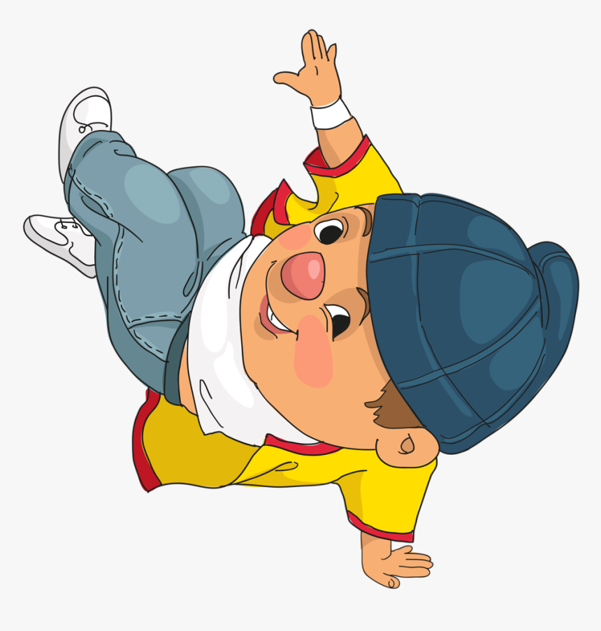 B ✿ Clipart Boy, Clips, Young People, Young Man, Clip - Streetdance Cartoon, HD Png Download, Free Download