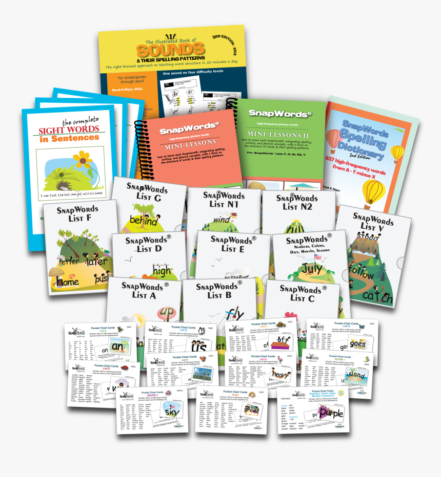 Snapwords® Complete Classroom Kit"
 Class="lazyload - Snap Words Package, HD Png Download, Free Download