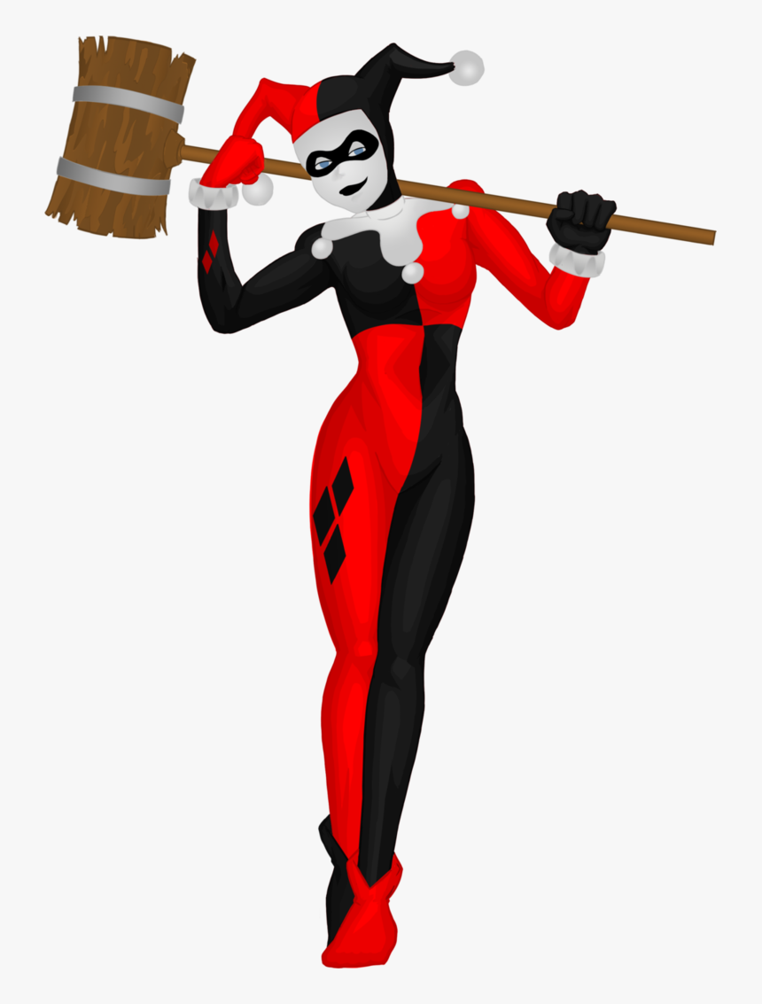 Harley Quinn By Ab - Harley Quinn Jester Mallet, HD Png Download, Free Download