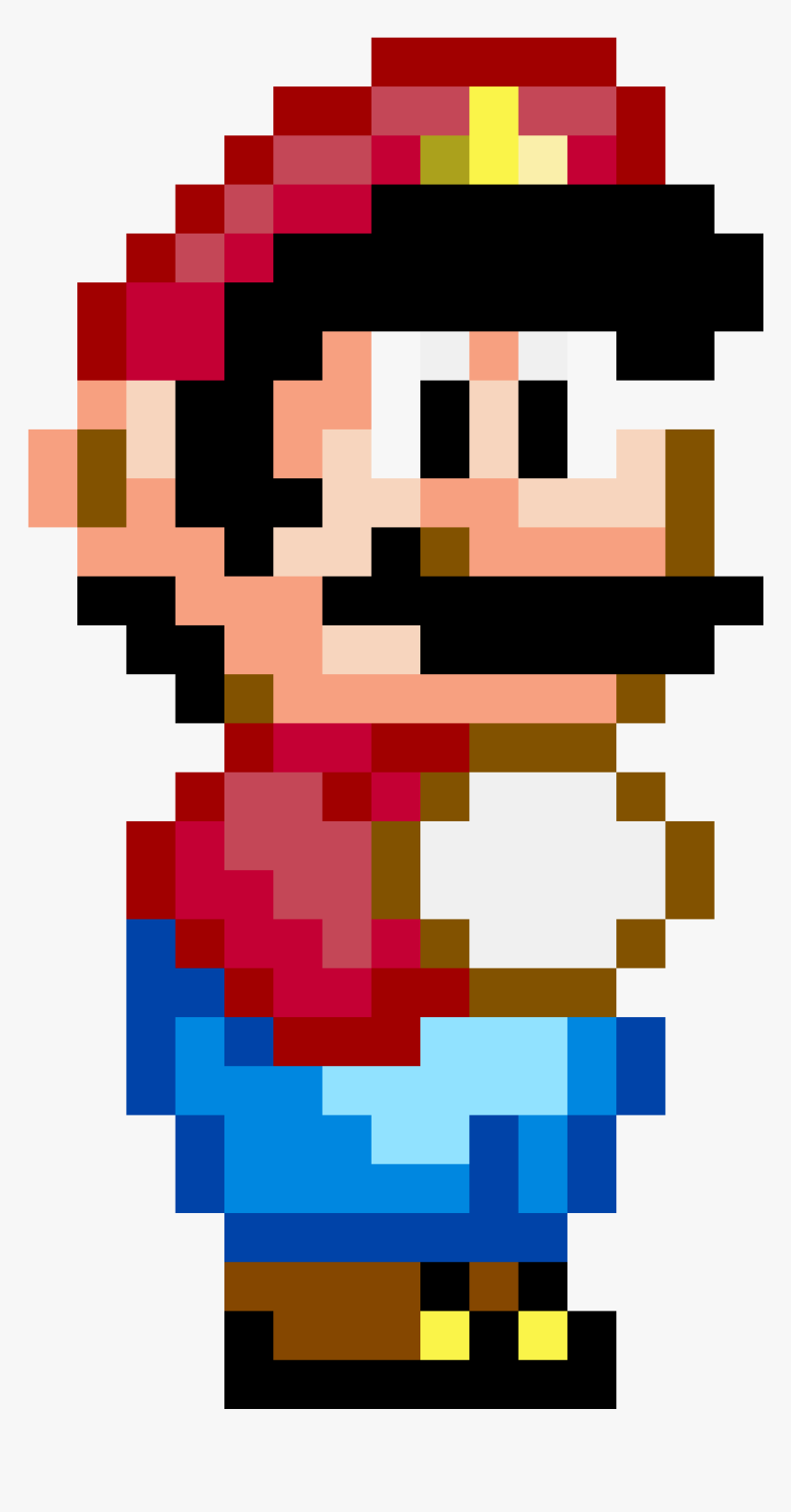 16 Bit Mario Png Mario From Super Mario World Transparent Png Kindpng