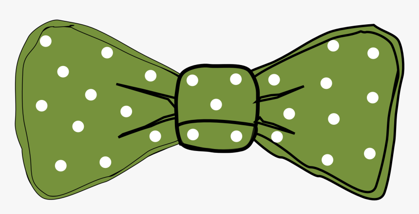 Tie, Dots, Bow, Green, Fashion, Elegant, HD Png Download, Free Download