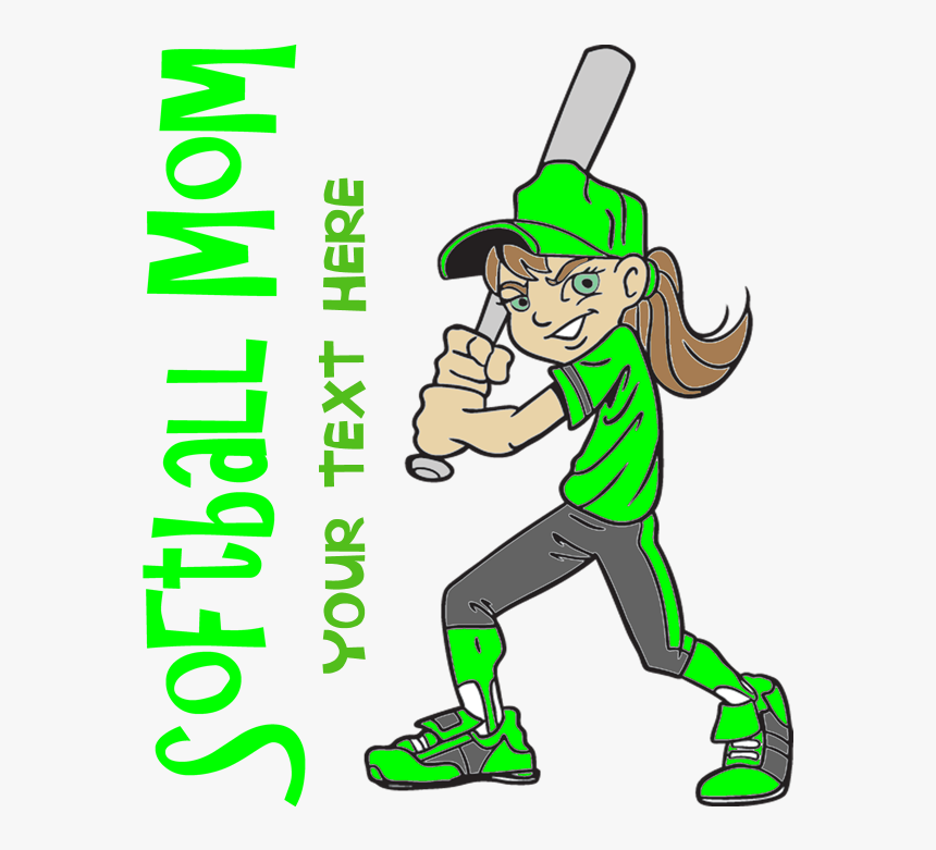 Personalized Softball Mom Neck Tie, HD Png Download, Free Download