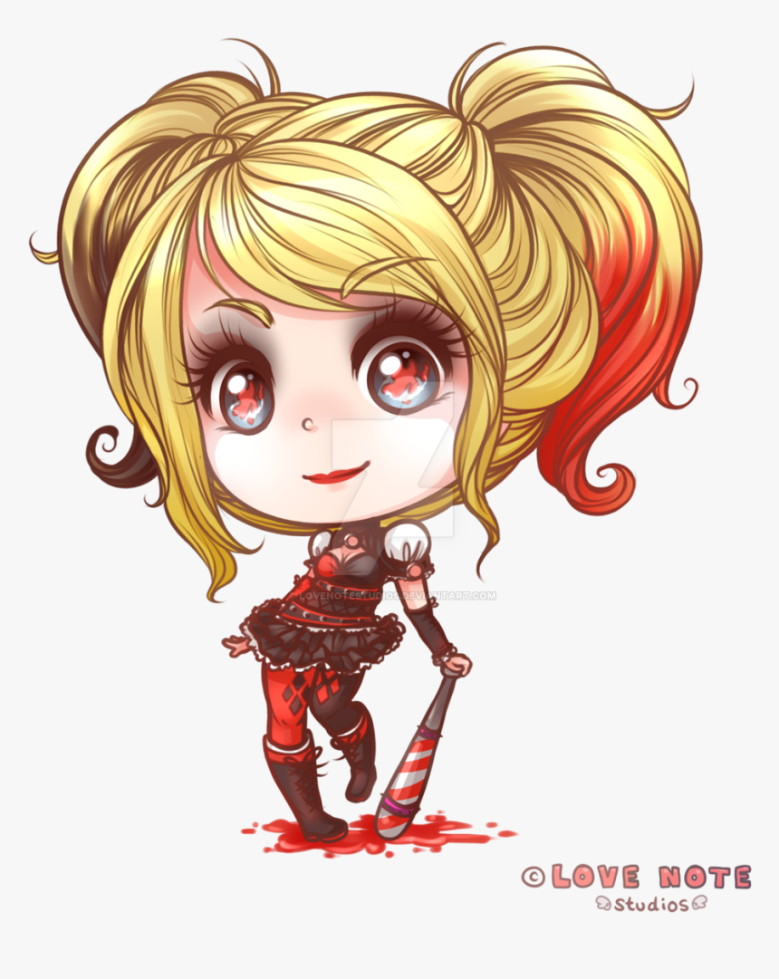 Kawaii Harley Quinn Chibi, HD Png Download, Free Download