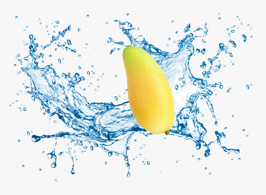 Fruit Water Splash Clipart Computer - Transparent Background Water Splash, HD Png Download, Free Download