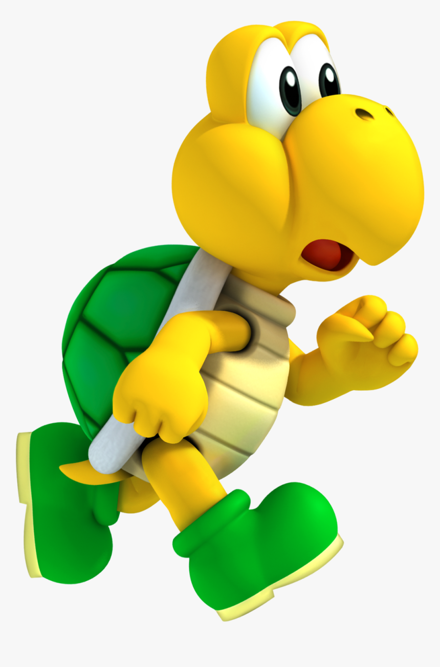 Clip Art Imagem Px Koopa Troopa - Tortuga De Mario Bros, HD Png Download, Free Download