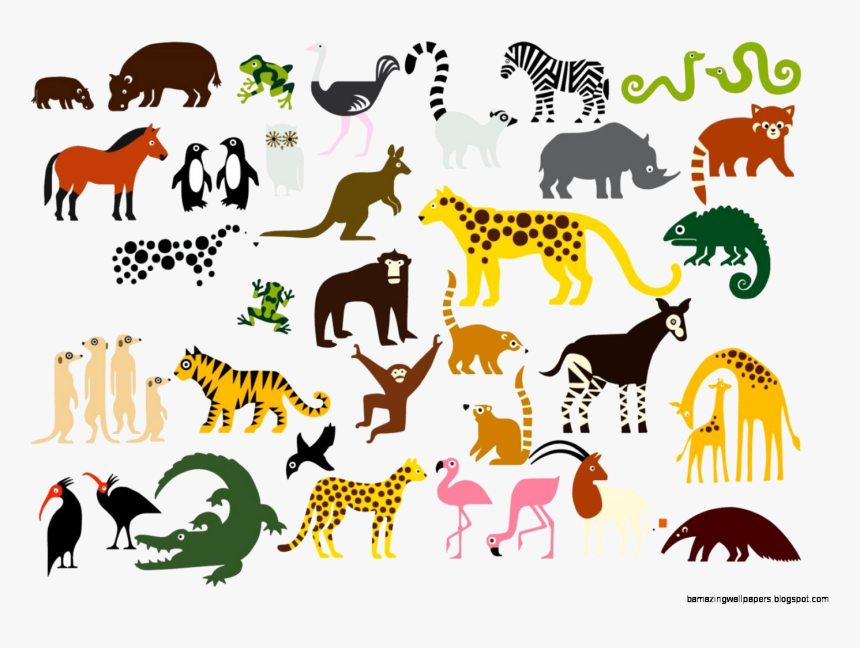 Animal Zoo Animals Clipart Transparent Png Animals In The Zoo Clip 