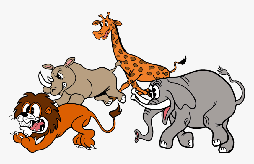 Escape From Central Park - Zoo Animals Escape Clipart, HD Png Download, Free Download