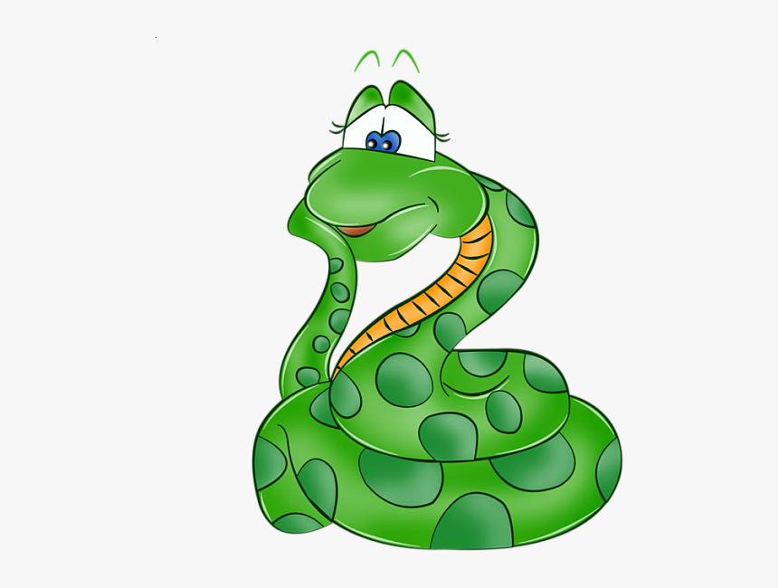 Cartoon Snake Clipart Zoo Safari Jungle Rainforest - Snakes Clipart, HD Png Download, Free Download