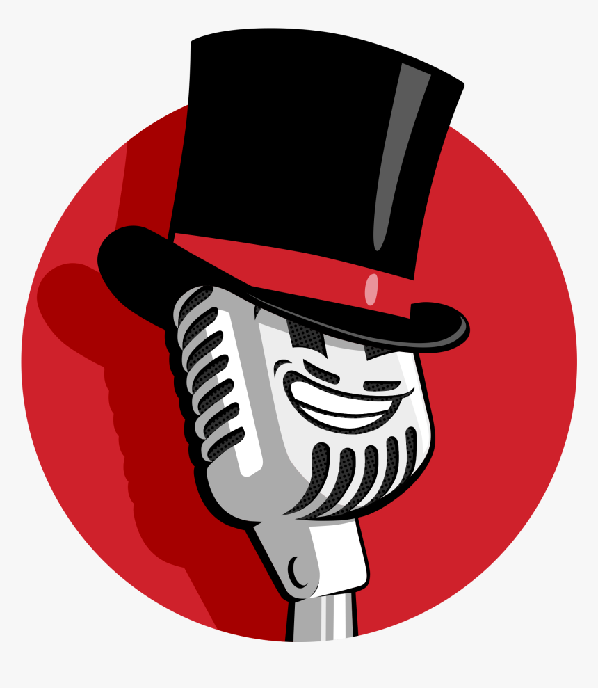 Microphone Clipart Voice Actor - Cartoon Microphone Logo, HD Png Download, Free Download