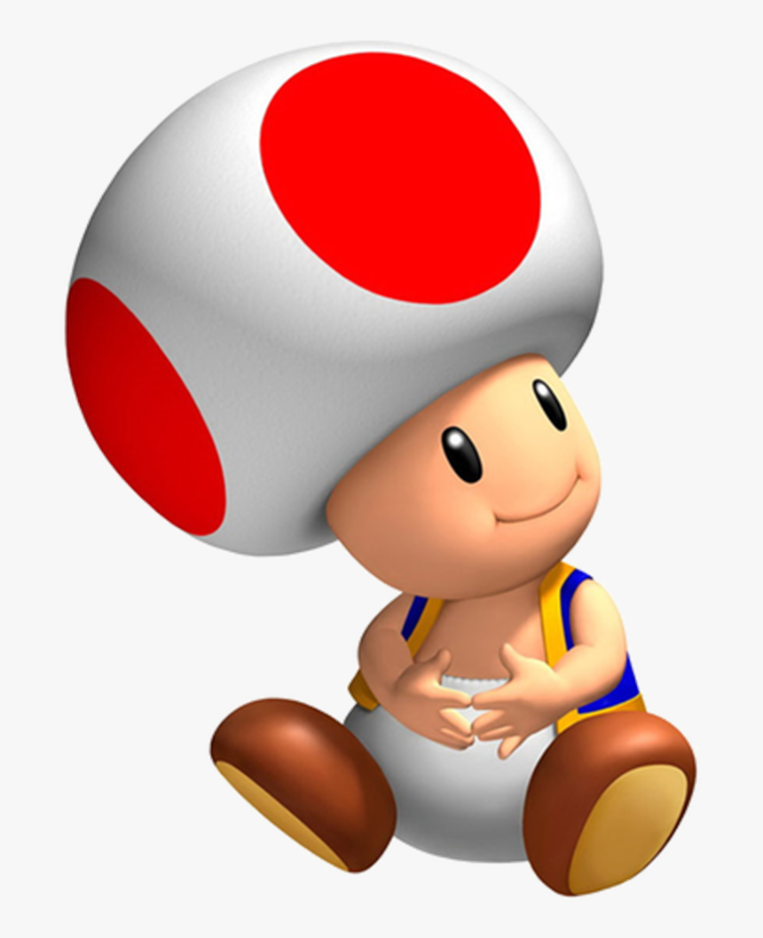 Toad Mario Png Vector Black And White Stock - Super Mario Toad Transparent Background, Png Download, Free Download