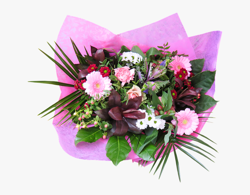 Cartoon Bouquet Of Flowers 19, Buy Clip Art - Geles Gimtadieniui Geliu Paveiksliukai Parsisiusti, HD Png Download, Free Download