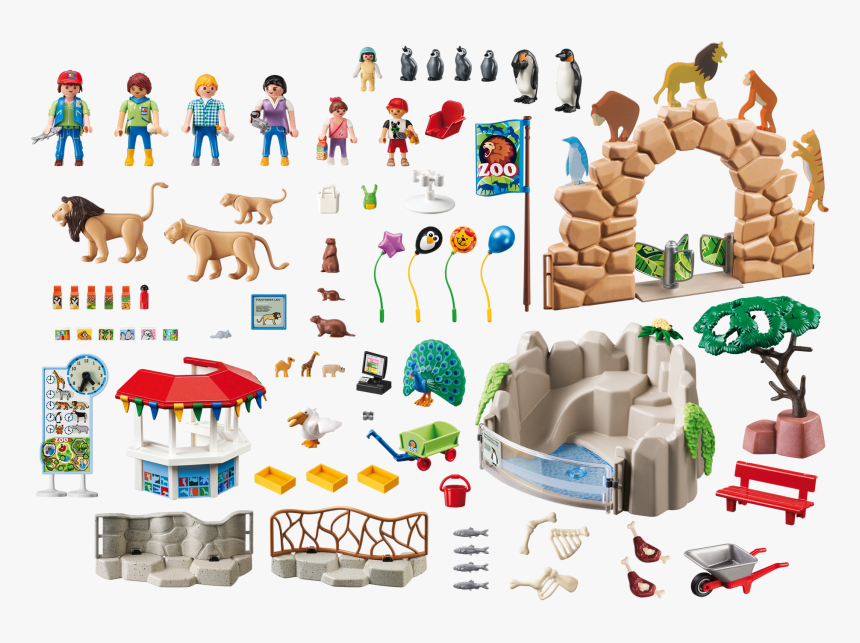 Transparent Zoo Clipart - Zoo Playmobil, HD Png Download, Free Download