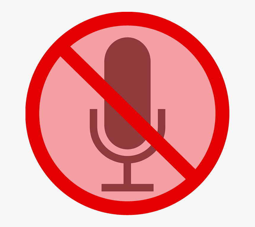 Clip Art Transparent Debate Clipart Microphone - No Mic Png, Png Download, Free Download