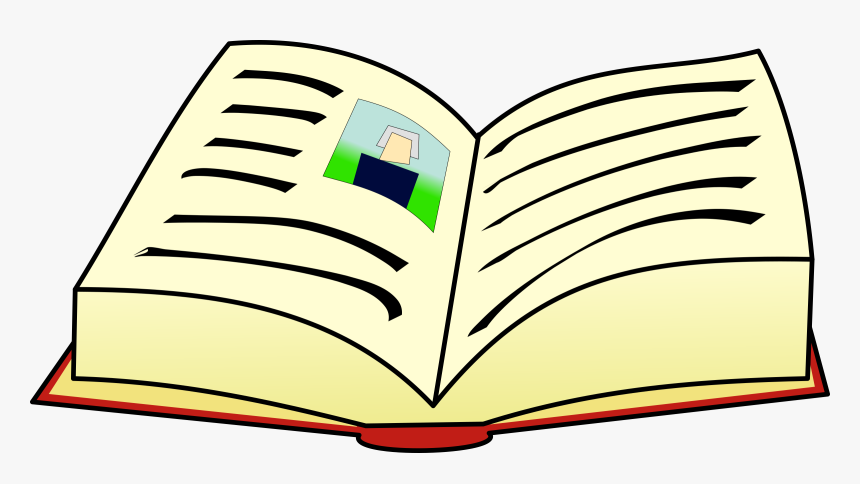 Cartoon Book Png - Transparent Background History Clipart, Png Download -  kindpng
