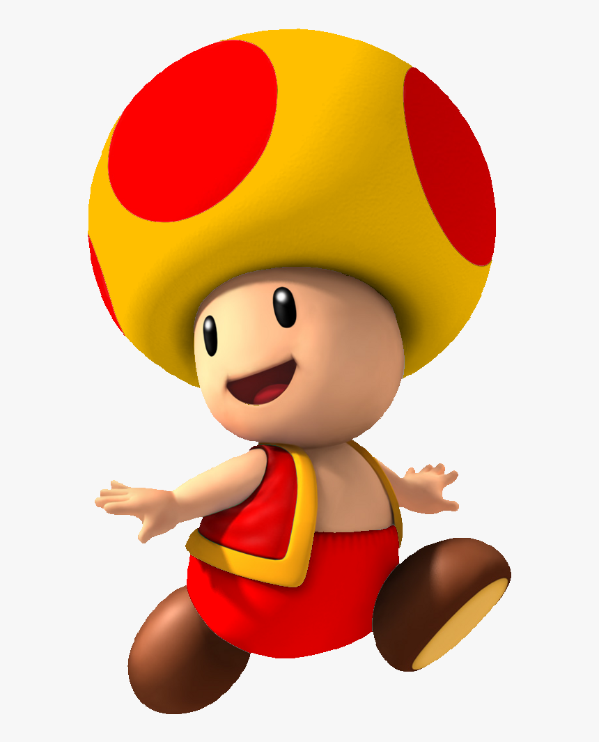 Toad Clipart Super Mario - Toad Mario, HD Png Download, Free Download