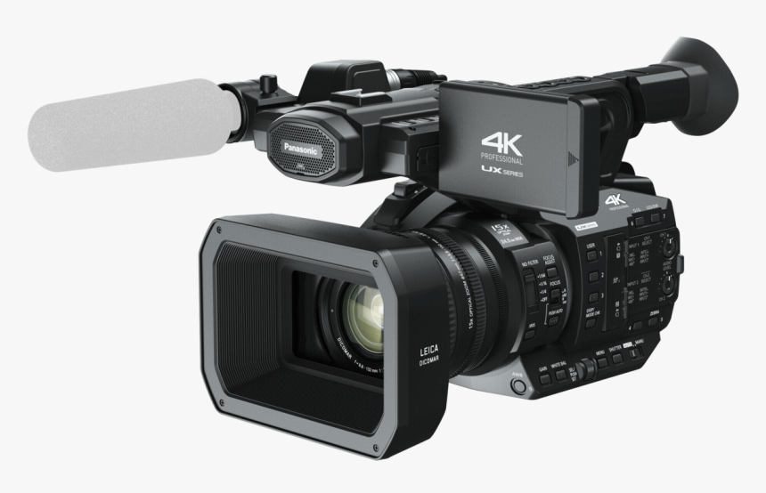 Video Cameras Professional Video Camera 4k Resolution - Panasonic Ux90, HD Png Download, Free Download