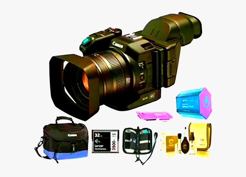 Transparent Professional Video Camera Png - Canon Xc10 4k Professional Camcorder, Png Download, Free Download