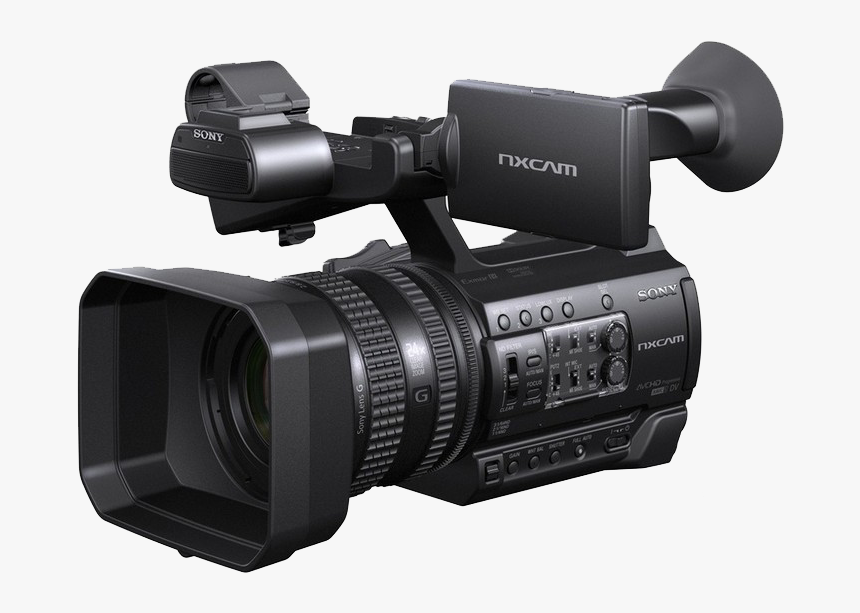 Professional Video Camera 4k Resolution Camcorder - Sony Hxr Nx100, HD Png Download, Free Download