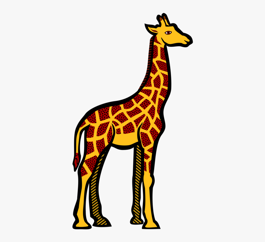 Giraffidae,wildlife,neck - Giraffe Clipart, HD Png Download, Free Download