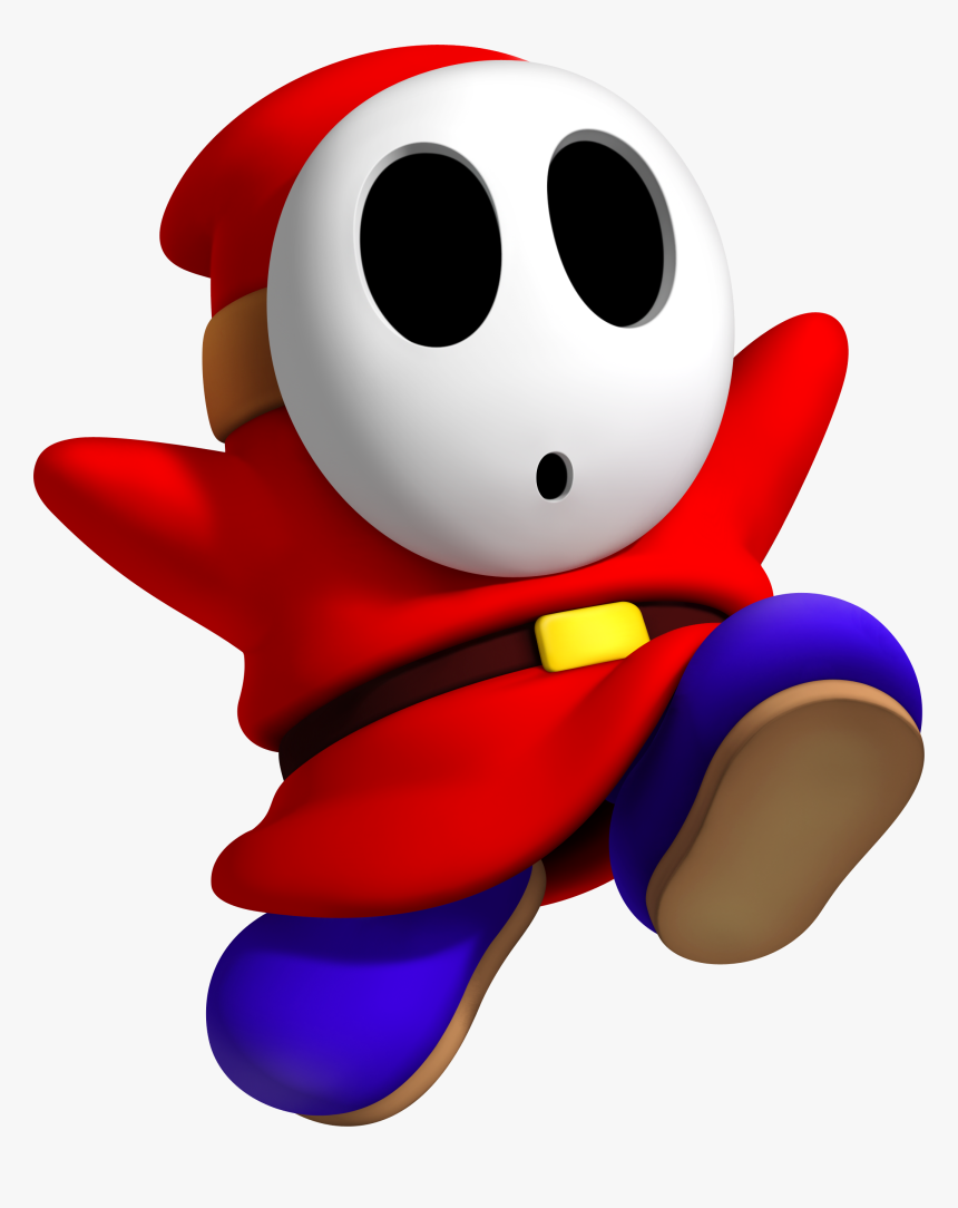 Shy Guy - Shy Guy Mario Bros, HD Png Download, Free Download