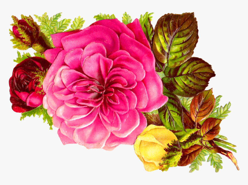 Habrumalas Pink Flower Bouquet Clip Art Images Clipartandscrap - Flower Bouquet, HD Png Download, Free Download