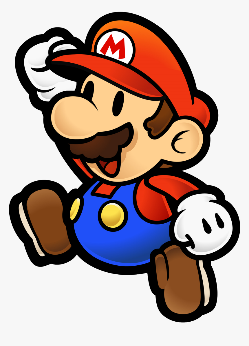 Paper Mario Png - Super Paper Mario Mario, Transparent Png, Free Download