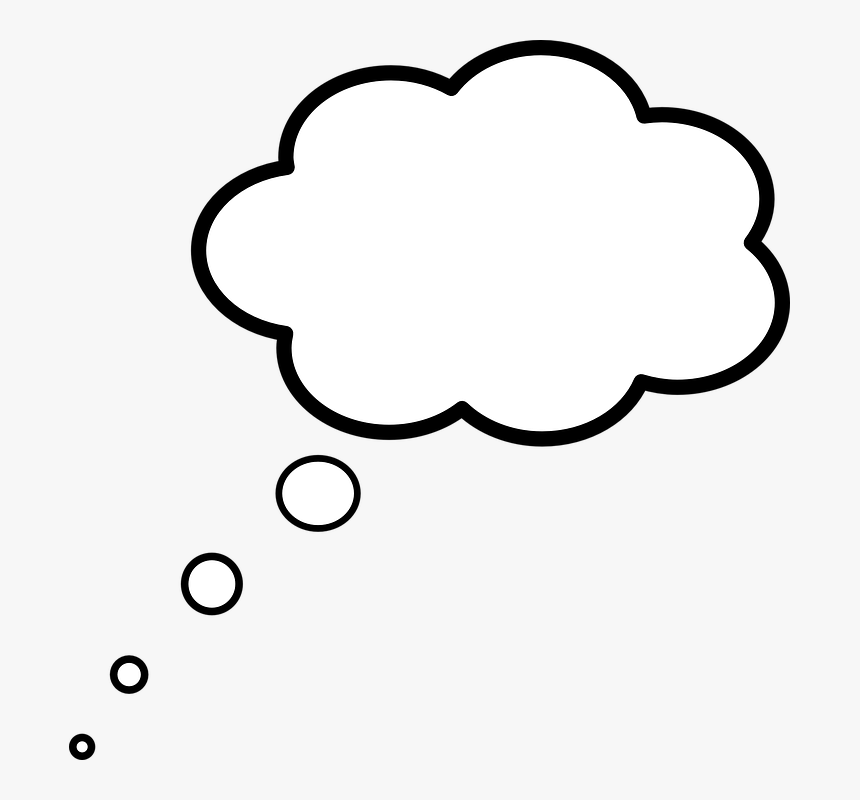 Cloud, Thinking, Clouds, Thought, Dream, Thoughts, HD Png Download, Free Download
