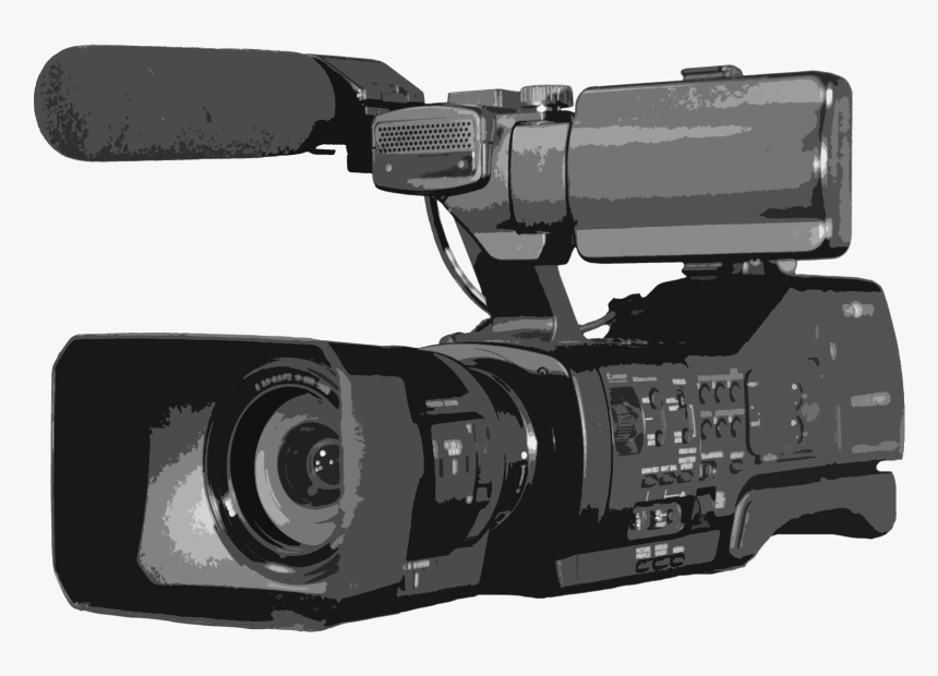 Video Clipart Camera Angle - Camera De Tv Png, Transparent Png, Free Download