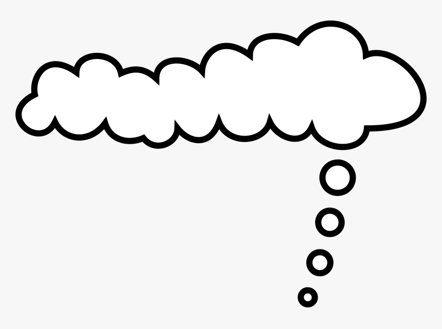 This Free Icons Png Design Of Comic Clouds - Cloud In Comics, Transparent Png, Free Download