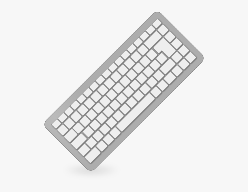 How To Set Use Desktop Keyboard Icon Png - Transparent Background Computer Keyboard Png, Png Download, Free Download