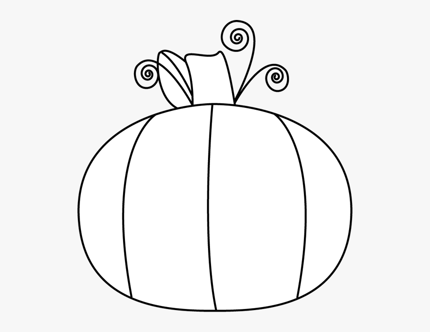 Transparent Pumpkin Outline Png - My Cute Graphics Pumpkin Clipart, Png Download, Free Download