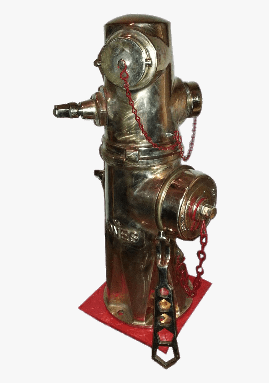 Jones Brass Fire Hydrant , Png Download - Sculpture, Transparent Png, Free Download