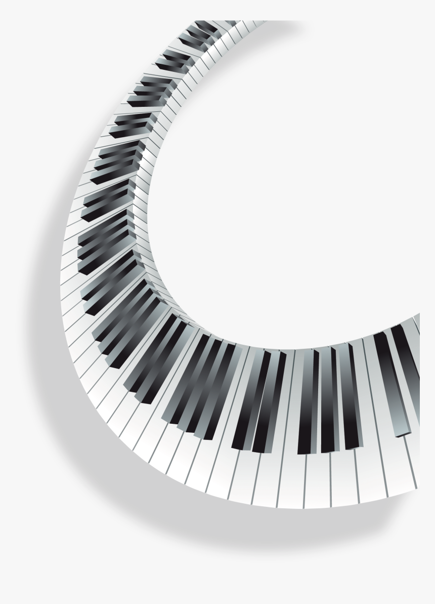 Tastiera musicale per pianoforte - TrasparenteTastiera musicale per pianoforte - Trasparente  