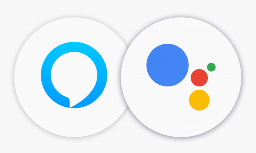 How To Connect With Alexa & Google Assistant - Alexa Google Assistant, HD Png Download, Free Download