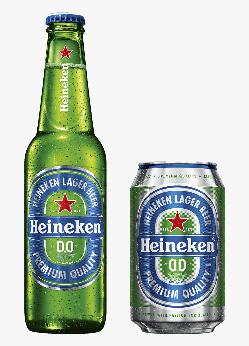 Alcohol Free Beer Clipart , Png Download - Heineken 0.0, Transparent Png, Free Download