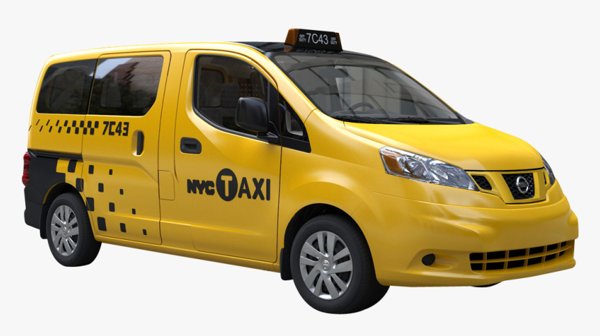 Taxi Cab Png Transparent Image - Big Taxi In New York, Png Download, Free Download