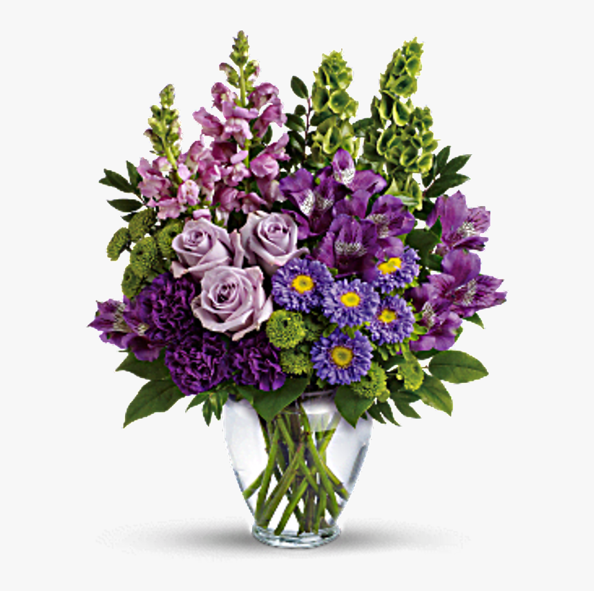 Bouquet Flower Png File - Lavender Charm Teleflora, Transparent Png, Free Download