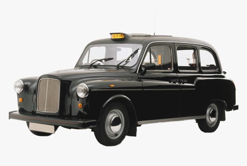 Black Cab London - London Taxi Png, Transparent Png, Free Download