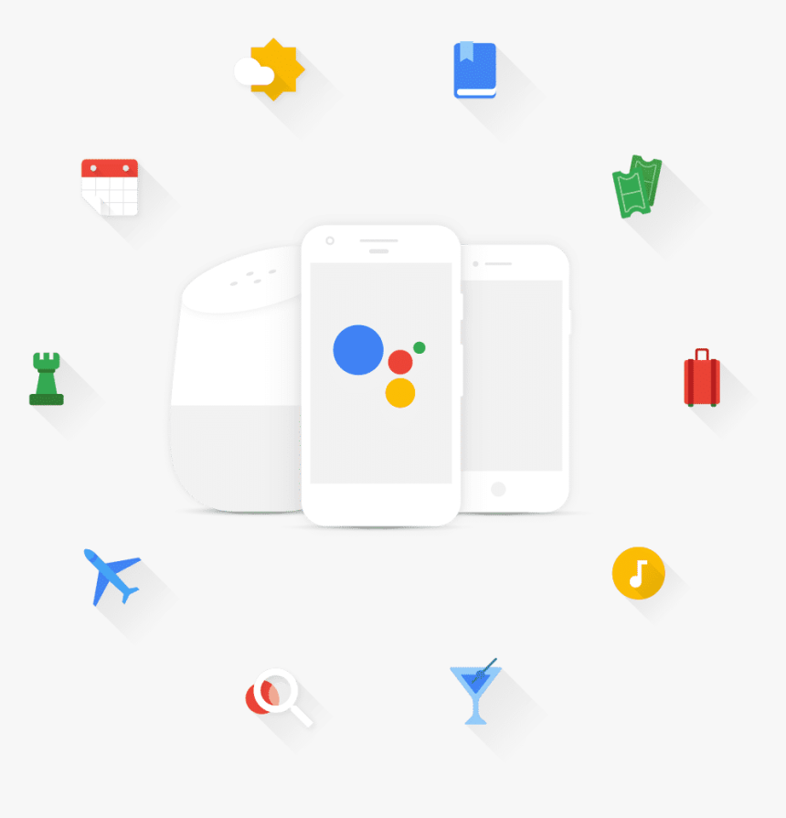 Transparent Google Assistant Logo Png - Circle, Png Download, Free Download